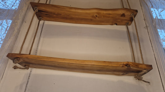 Wooden shelf