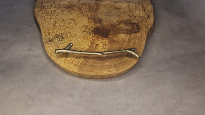 Serving board with handles